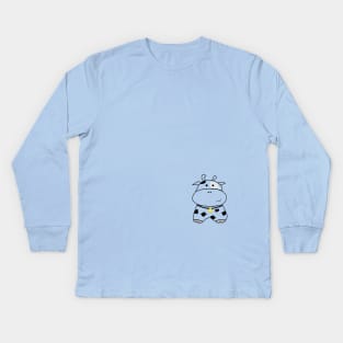 Moo! Kids Long Sleeve T-Shirt